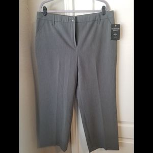 Zac & Rachel Woman Size 16W Gray Trouser Slacks